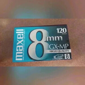 New Factory Sealed Maxell HX-MP 8mm High  Quality 120 Camcorder Video Tape
